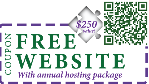 Free Website with annual hosting